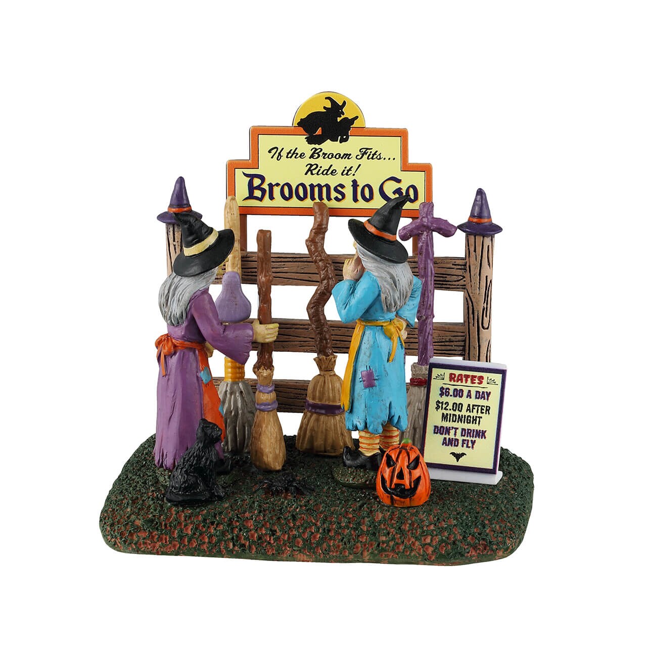 Lemax© Spooky Town Halloween Village Accessory™: Brooms To Go